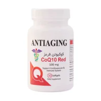سافت ژل کوکیوتن قرمز 100 میلی گرم آنتی ایجینگ آدونیس کیش بسته ۳۰ عددی
